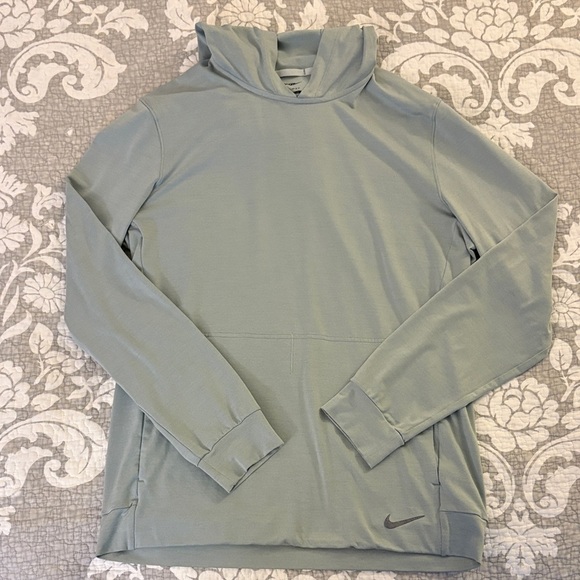 Nike Tops - Nike Dri-Fit Yoga Sage Green Pullover Hoodie ~ Size Medium
